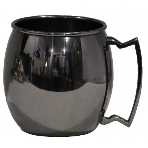 THS BAH1101 Black Mirror Finish Moscow Mule Mug 45cl