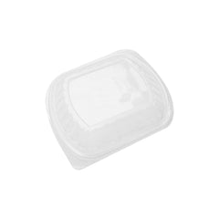 Hotpack PP Lids for Black Base Rectangular Container (Only Lid), 24 x 20.5 x 4.2 cm, 250 PCs