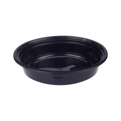 Hotpack Black Base Round Container Without lid, 18 x 7 x 30 cm, 946 ml, 300 PCs