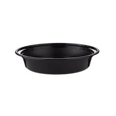 Hotpack Black Base Round Container Base Without Lid, 18.2 x 8.7 x 30 cm, 1183 ml, 300 PCs