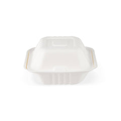 Hotpack Biodegradable Burger Box, 14 x 14 x 8 cm, 500 PCs