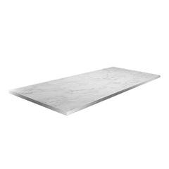 Bagnodesign M-Line Countertop Stroage Unit Arabescato Grey, 12.04x49.5x2 cm