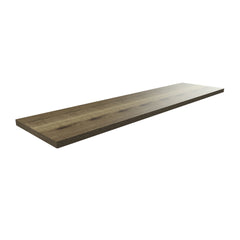 Bagnodesign M-Line Countertop Shelf, Tobacco Oak, 20.04x50x 3.8 cm