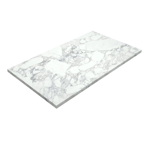 Bagnodesign Arabescato Revolution Slab Countertop, 80.4x46x2 cm