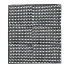 Gymkhana Fabric Outdoor Rug, Panama Sand/Iron, 300x300 cm