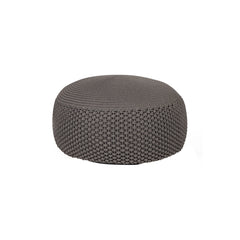 Gymkhana Colori Di Como Outdoor Pouf Removable Covers, Dark Grey, 80x30 cm