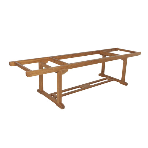 Gymkhana Kata Outdoor Dining Table, Frame Teak, 30x110x75 cm