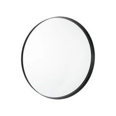 Bagnodesign Monroe Mirror with Frame, Matt Black, 70x5x70 cm