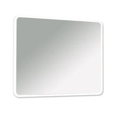 Bagnodesign Stratos Backlit Mirror Sensor Switch Mains Operated, Frosted, 80x5.5x70 cm