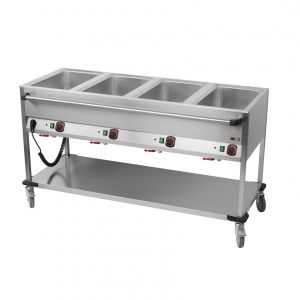 RM Gastro Electric Bain Marie, 2.8 kW, 160 x 67 x 90 cm