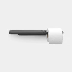 Brabantia Mindset Steel Grey Toilet Roll With Holder