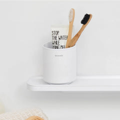 Brabantia Mindset Steel Toothbrush Holder White