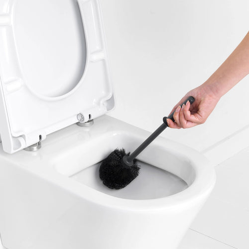 Brabantia Renew Brilliant Steel Toilet Brush With Holder