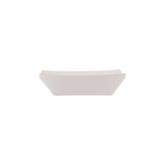 hotpack white boat paper tray small 12 x 9 x 5 cm 700 pcs