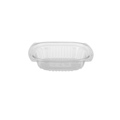 Hotpack Crystal Clear Salad Rectangular Container with Lid, 177 ml, 250 PCs