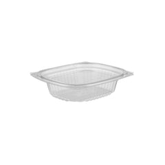 Hotpack Crystal Clear Salad Rectangular Container with Lid, 710 ml, 250 PCs