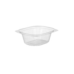 Hotpack Clear Rectangular Container with Lid, 1893 ml, 250 PCs