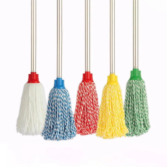 THS 100701 Green/White Microfiber Wet Mop Multicolor 150g