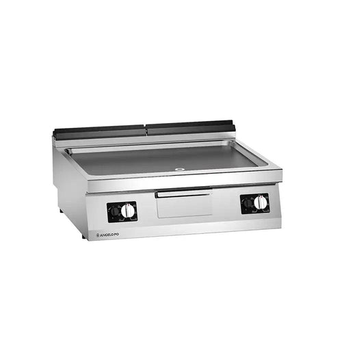 Angelo Po 1S0FT4G Gas Griddle Smooth Chromium Plate, Gas power 14 kW, 80 X 72 X 25 cm