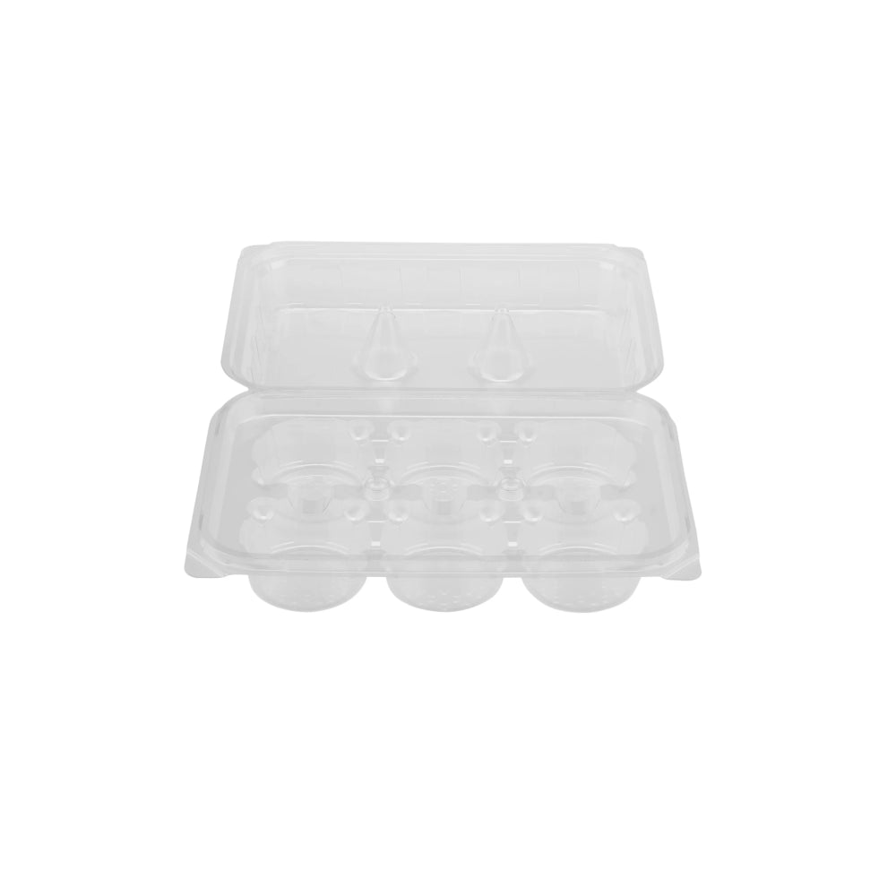 hotpack pet 6 regular muffin tray 250 pcs