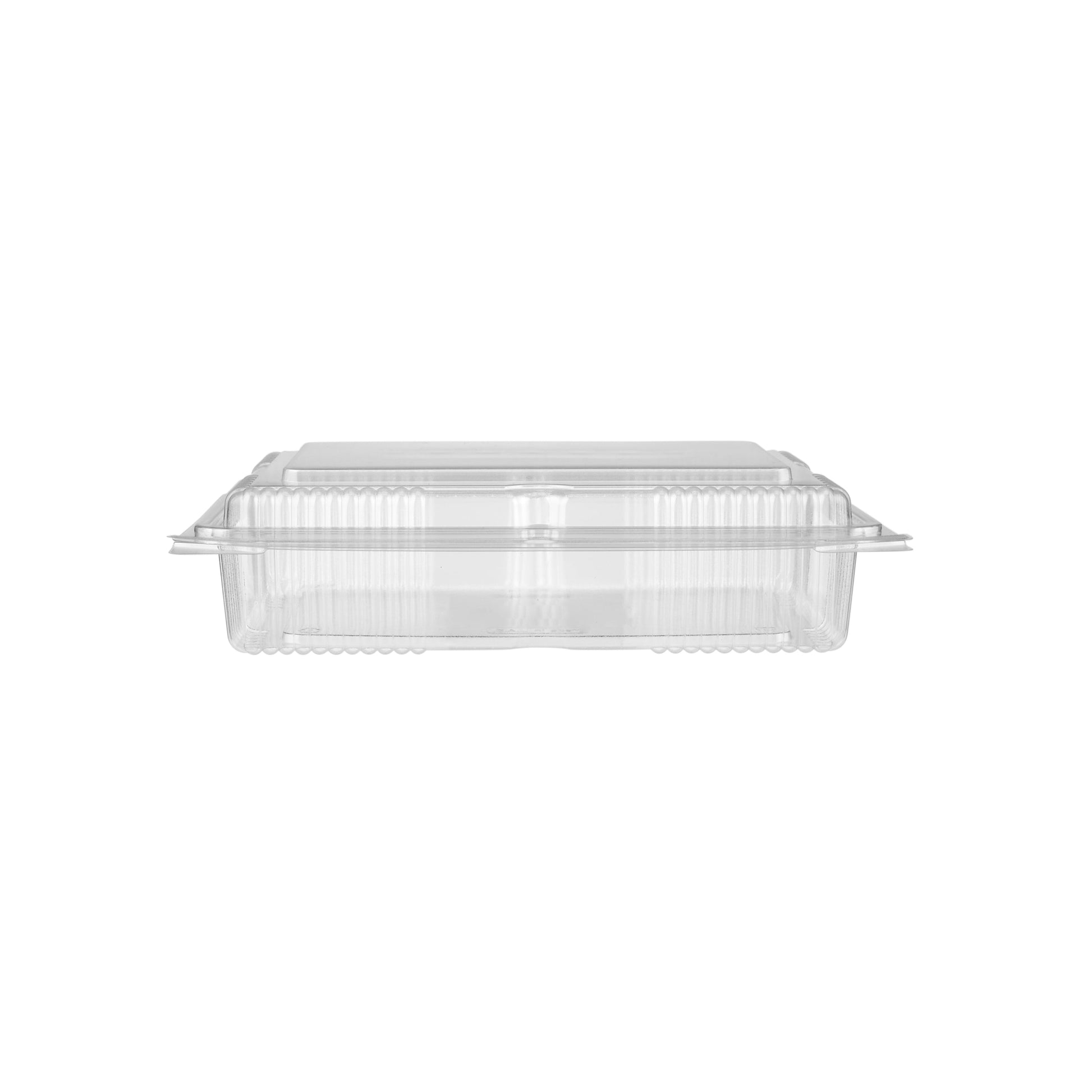 hotpack clear 1 compartment clamshell pet container 100 pcs