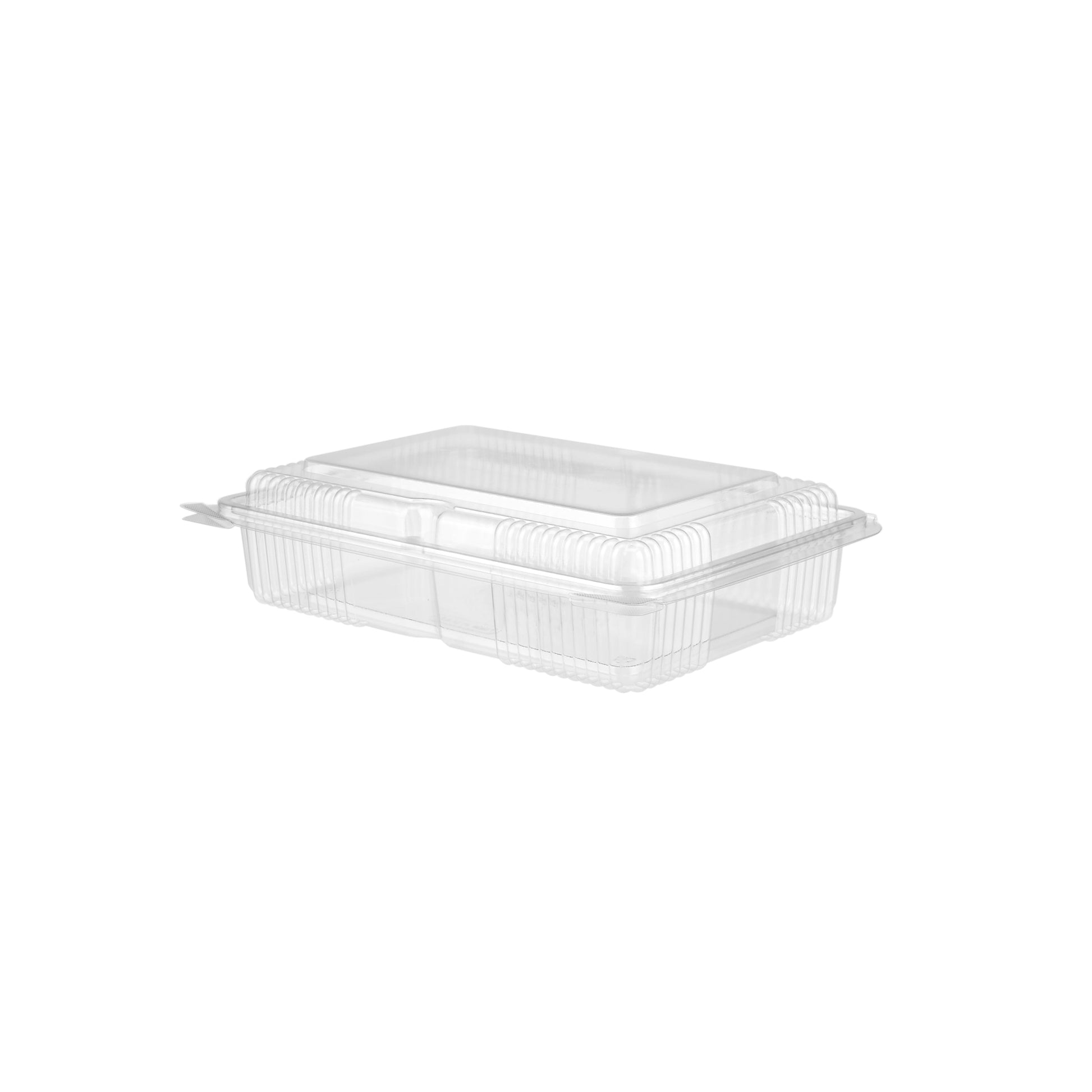 hotpack clear 8 compartment clamshell pet container 100 pcs