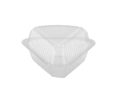 Hotpack Clear Triangular Cake Container, 15.6 x 14 x 6.5 cm, 500 PCs