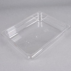 Cambro Camwear 22CW135 GN 1/2 Poly Food Pan Clear Deep 6.5cm