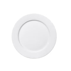 Furtino England Delta 28cm/11" White Porcelain Flat Plate