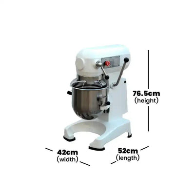 capinox bh20 planetary mixer stainless steel bowl 76 5 x 52 x 42 cm bowl cap 20 liters max kneading cap 2 kg