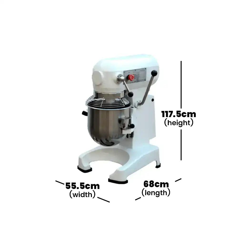 capinox bh50 planetary mixer stainless steel bowl 117 5 x 68 x 55 5 cm bowl cap 50 liters max kneading cap 5 kg