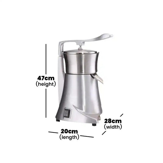 ths cj6a juicer with pusher 230w 28 x 20 x 47 cm