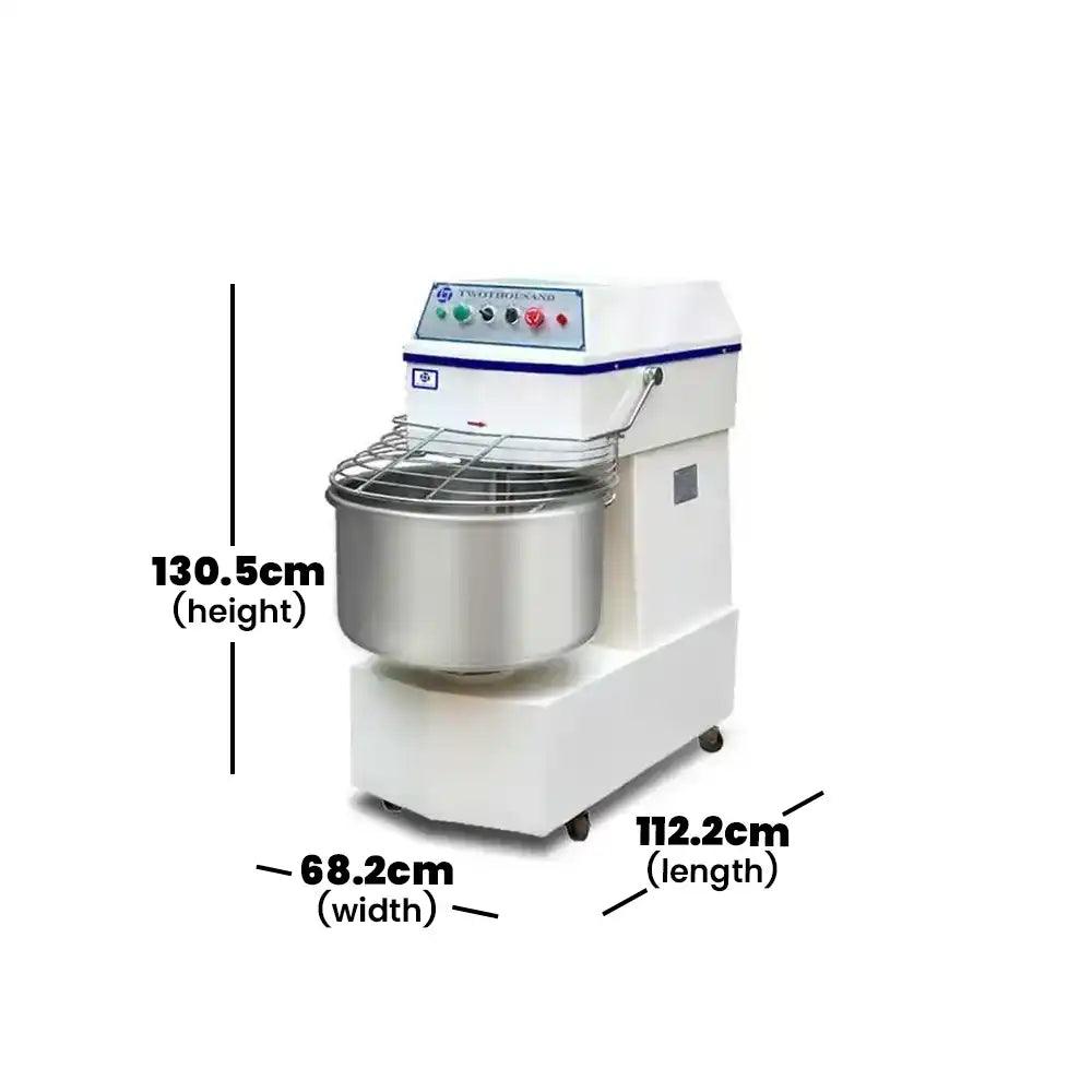 capinox dh 80 dough mixer stainless steel bowl 112 2 x 68 2 x 130 5 cm bowl cap 80 liters max kneading cap 25 kg