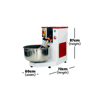 ths vhe hyp 25m dough mixer 0 55 kw 60 x 87 x 72 cm