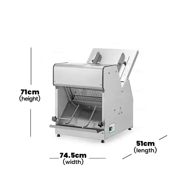 THS QJH Qp310A Tabletop Bread Slicer Capacity 31 Pcs 0.37 kW   HorecaStore