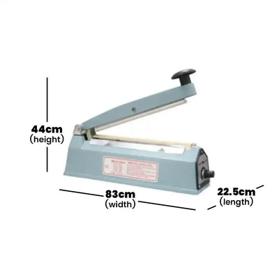 ths fs 300 hand impulse sealer electric heating element 430 w 44 x 8 3 x 22 5 cm