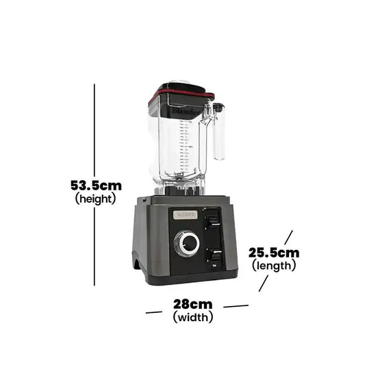 THS 1030 ABS Electric 1500W Blender With Soundproof Jar Enclosure 1.8 L - HorecaStore