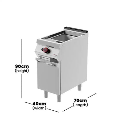 Desco FRG71M00 Single Bowl Gas Fryer 11 Liters 10 kW   HorecaStore