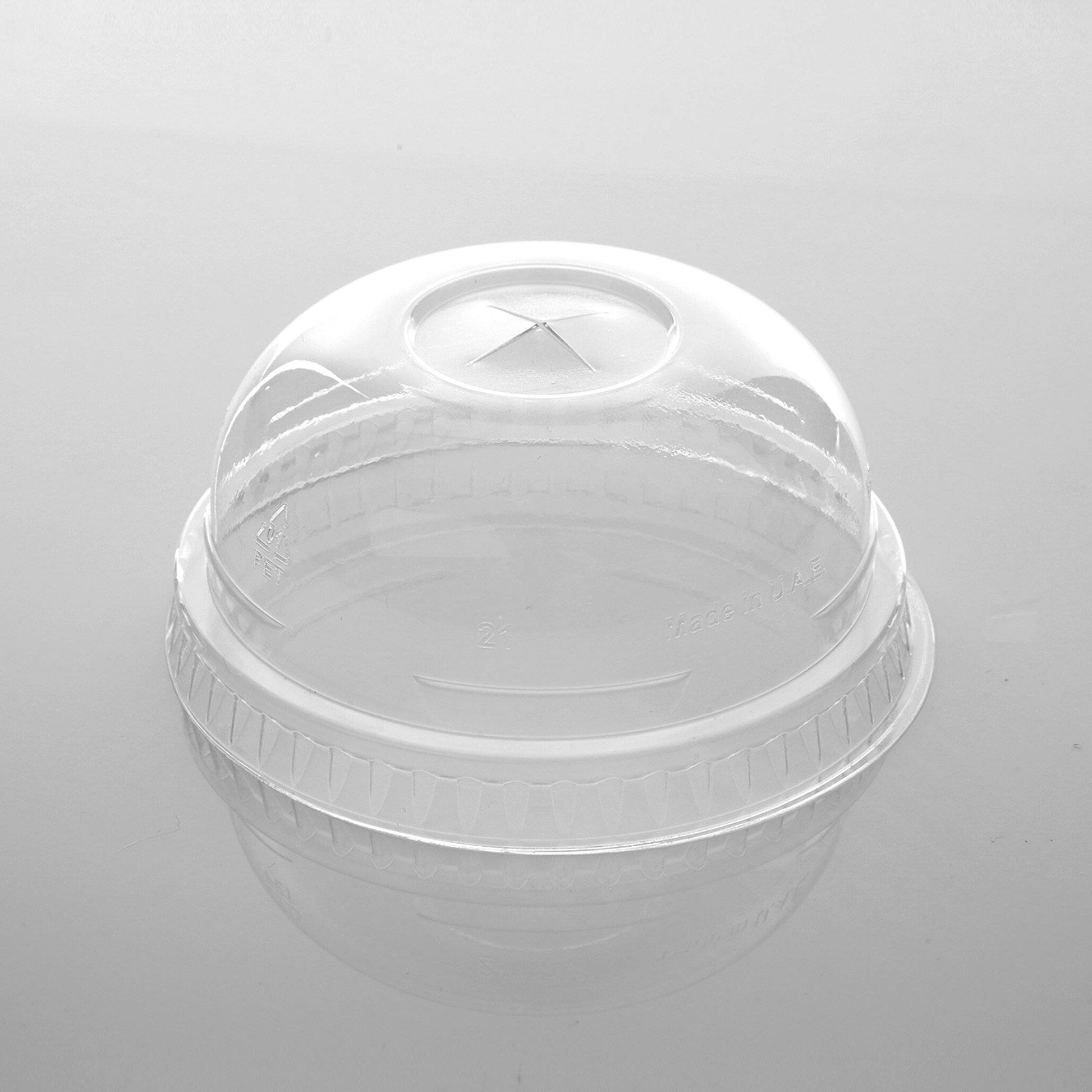 hotpack dome lid with hole for pet juice cup 355 473 591 710 ml 9 8 cm 1000 pcs