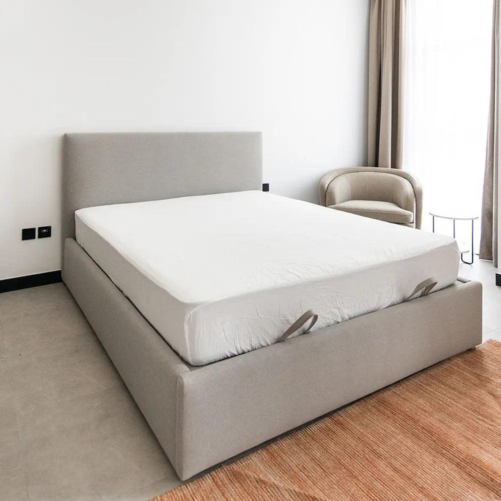 Defure Queen Sized Storage Bed Frame 150/160 x 200 cm - HorecaStore