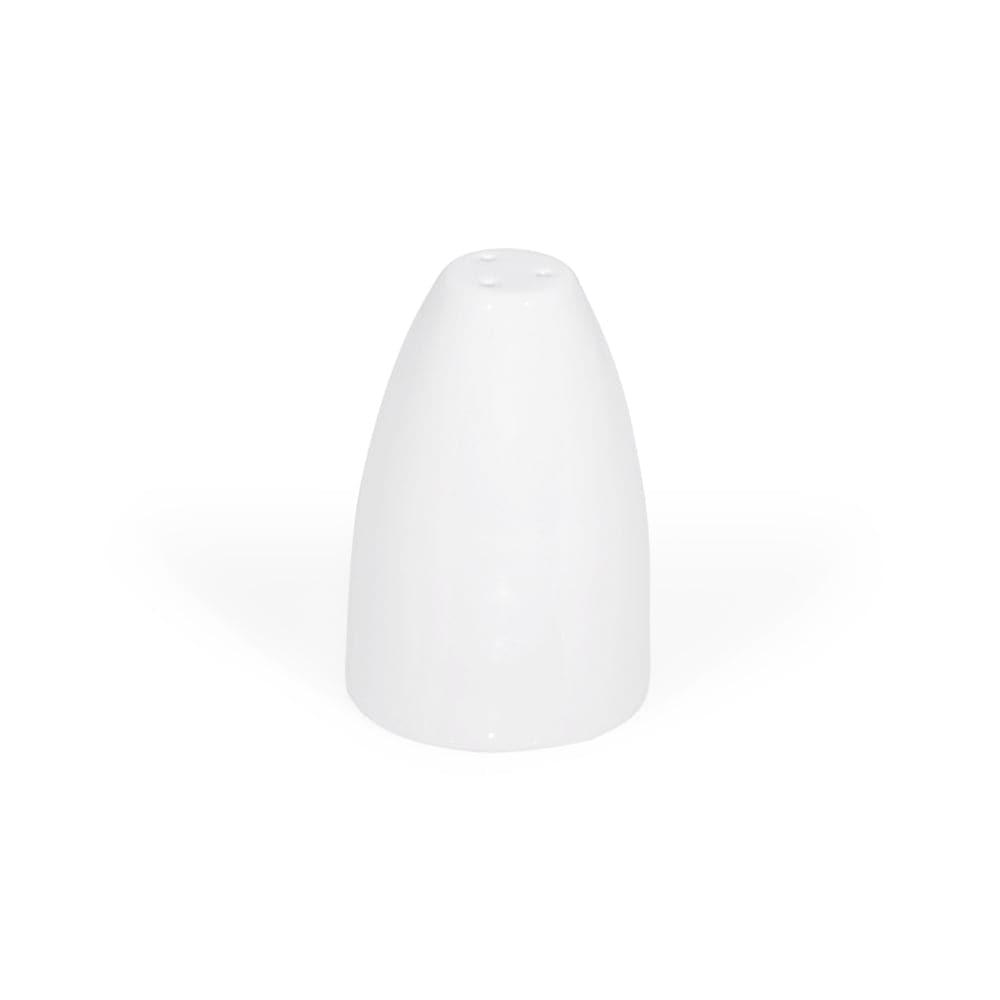 Furtino England Delta White Porcelain Salt Shaker - HorecaStore