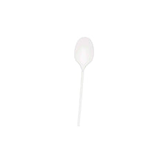 Hotpack Plastic Spoon, White Standard, 16x3.5 cm, 2000 PCs