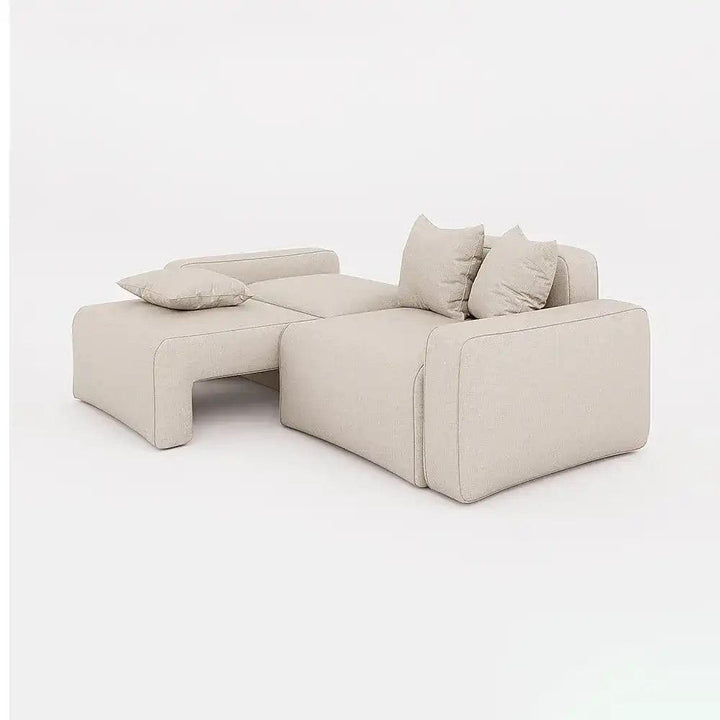 Defure 2-Seater Straight Storage Large Sofa Bed 250 x 110 x 84 cm - HorecaStore