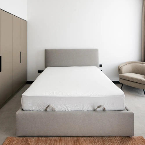 Defure Single Sized Storage Bed Frame 90/100 x 200 cm