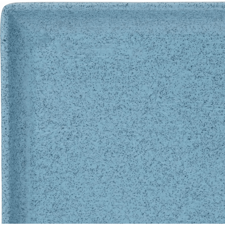 Dinewell 12"X6"/30CL*15CL Melamine Rectangle Platter Blue Speckle