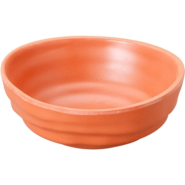 Dinewell 5.5"/14CM Melamine Round Bowl Terracotta 6/Case