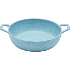 Dinewell 5.5"/14CM Melamine Round Serving Kadai Blue Speckle