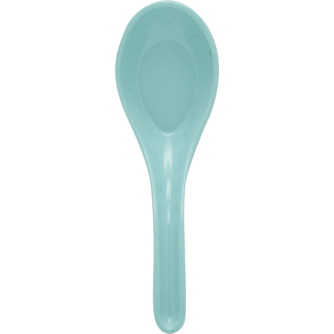 Dinewell 5.5"/14CM Melamine Soup Spoon Sky Blue 12/Case