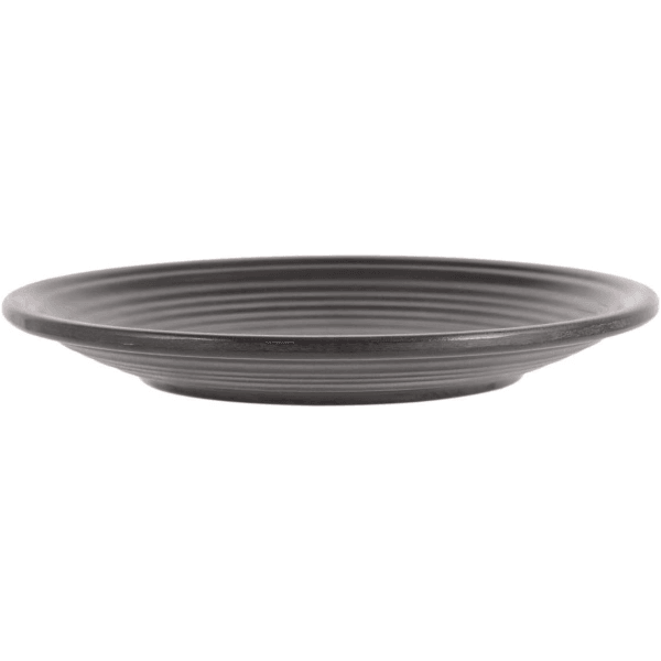 Dinewell 7.5"/19CM Melamine Round Small Plate Black 8/Case