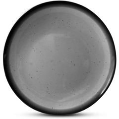 Dinewell Riva 11.5"/29CM Melamine Round Dinner Plate Grey 5/Case